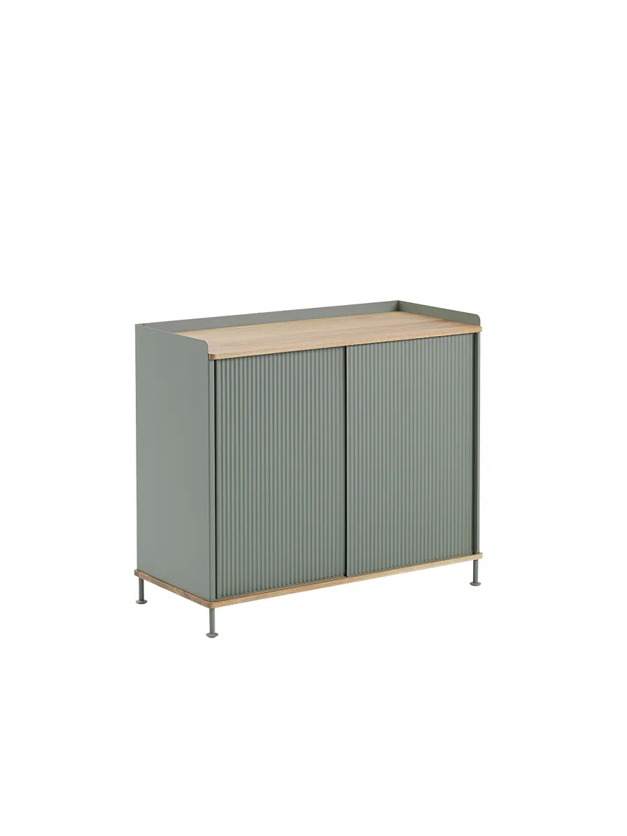 Enfold Sideboard, 100 x 45 cm fra Muuto - Dusty Green - Jacobsen Plus