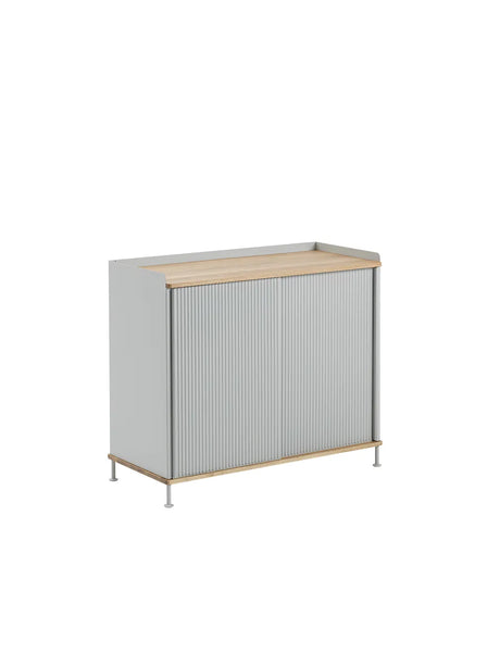 Enfold Sideboard, 100 x 45 cm fra Muuto - Black - Jacobsen Plus