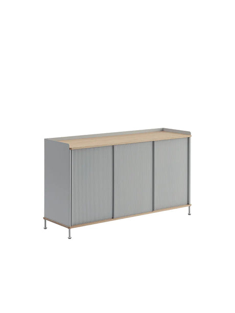 Enfold Sideboard, 148 x 45 cm fra Muuto - Black - Jacobsen Plus
