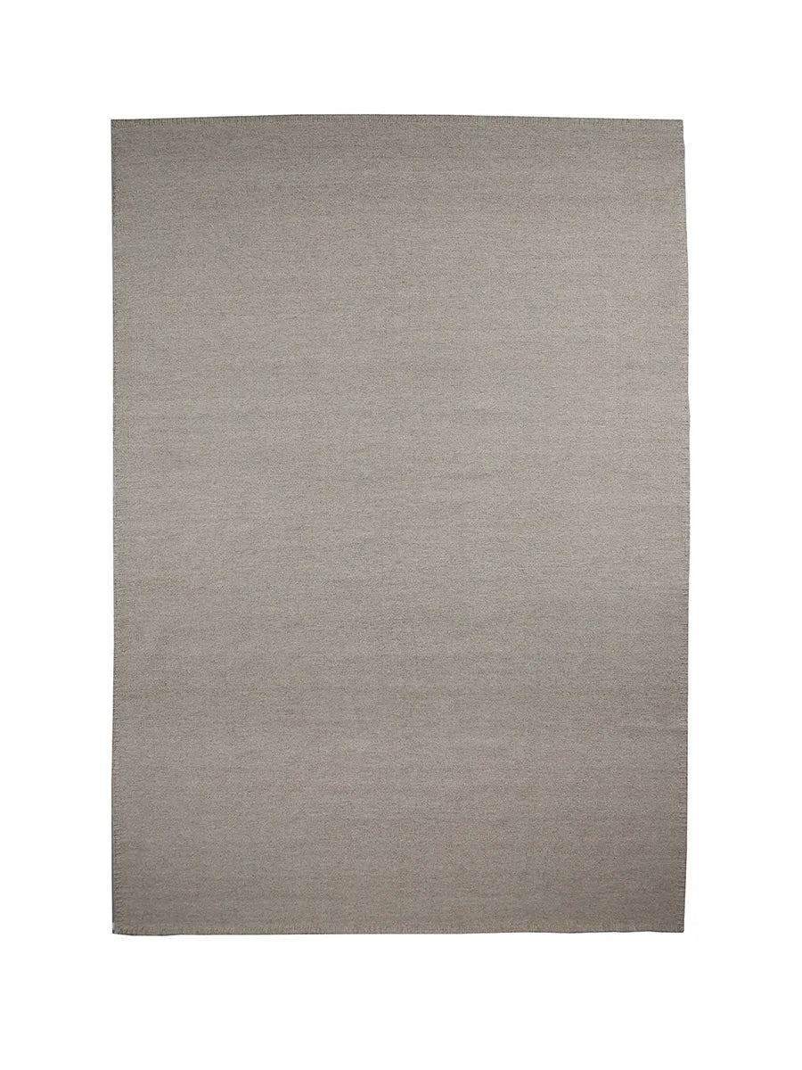 Escape Kelim Tæppe fra Massimo - 170 × 240 cm / Light Beige with stitches - Jacobsen Plus