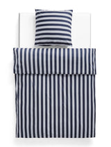 Été sengelinned (sæt) fra Hay - 200 x 140 cm / Midnight Blue and Light Grey - Jacobsen Plus