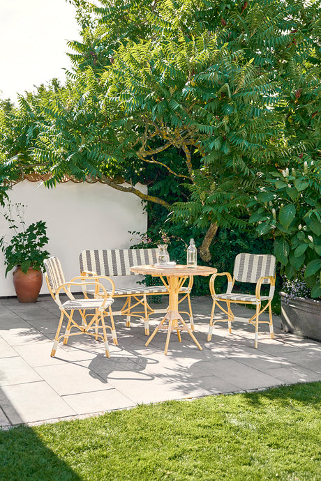 Nicole Cafébord Ø80 fra Sika-Design - Almond - Jacobsen Plus