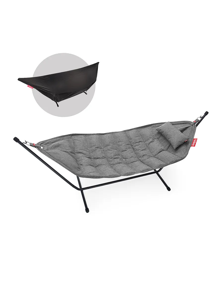 Headdemock Superb Deluxe hængekøje fra Fatboy - Rock Grey - Jacobsen Plus