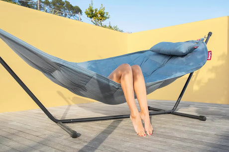 Headdemock Superb Deluxe hængekøje fra Fatboy - Rock Grey - Jacobsen Plus