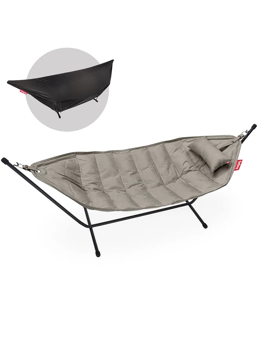 Headdemock Superb Deluxe hængekøje fra Fatboy - Grey taupe - Jacobsen Plus