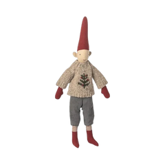 Pixy size 2 ­ dreng - strik sweater med kvist