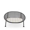 Anthracite m. Stribe Sandy Beige pude