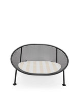 Netorious fra Fatboy - Anthracite m. Stribe Sandy Beige pude - Jacobsen Plus