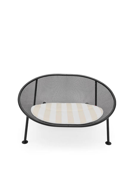 Netorious fra Fatboy - Anthracite m. Stribe Sandy Beige pude - Jacobsen Plus