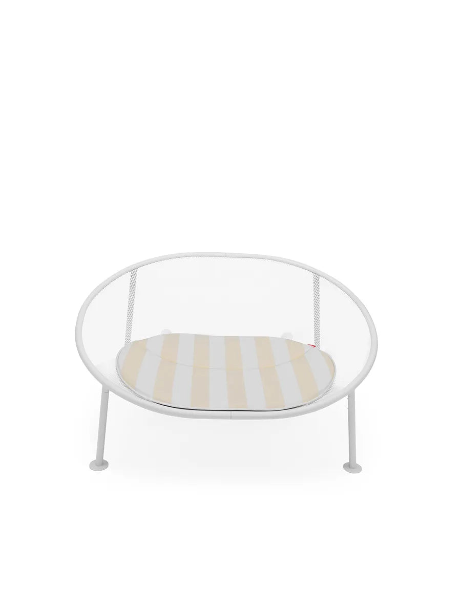 Netorious fra Fatboy - Light Grey m. Stripe sandy beige pude - Jacobsen Plus