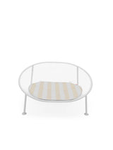Netorious fra Fatboy - Light Grey m. Stripe sandy beige pude - Jacobsen Plus