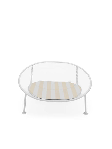 Netorious fra Fatboy - Light Grey m. Stripe sandy beige pude - Jacobsen Plus