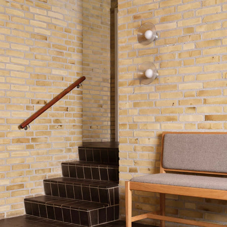 U12 Sletterhage Væglampe fra FDB Møbler - Opal - Uden ledning - Jacobsen Plus