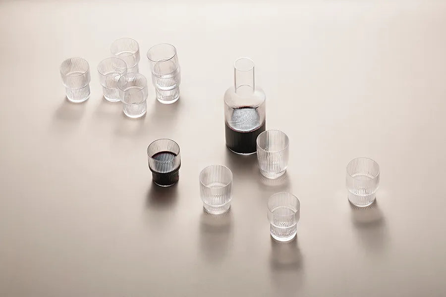 Ripple glas (sæt med 4 stk) fra Ferm Living - 3 - Jacobsen Plus