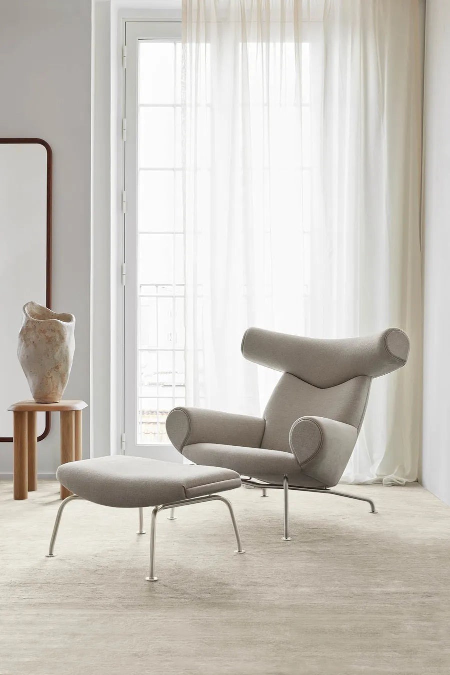 Ox Chair Skammel af Hans J. Wegner