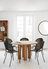 Silhouette spejl Ø100 fra Fredericia Furniture