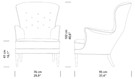 FH419 Heritage Chair af Frits Henningsen - 7 - Jacobsen Plus