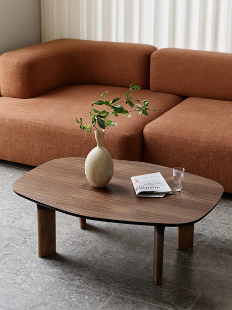 JH63A Analog Coffee Table fra Fritz Hansen - Walnut - Jacobsen Plus