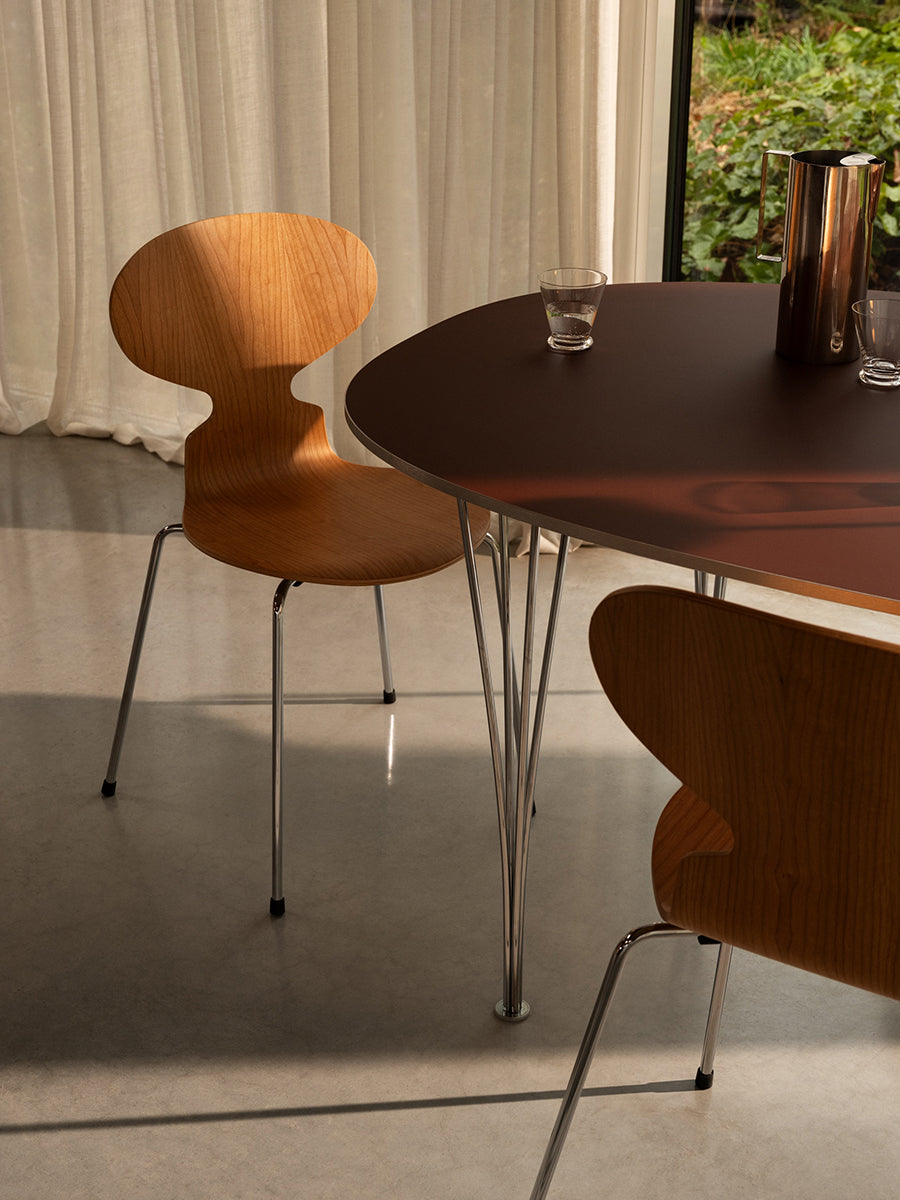 Piet Hein B616 Superellipse spisebord, 170 x 100 cm fra Fritz Hansen