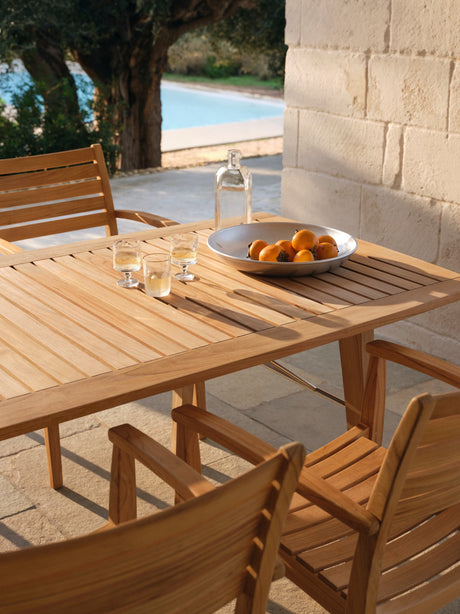 Skagerak Ballare havebord, 196 cm fra Fritz Hansen - 5 - Jacobsen Plus