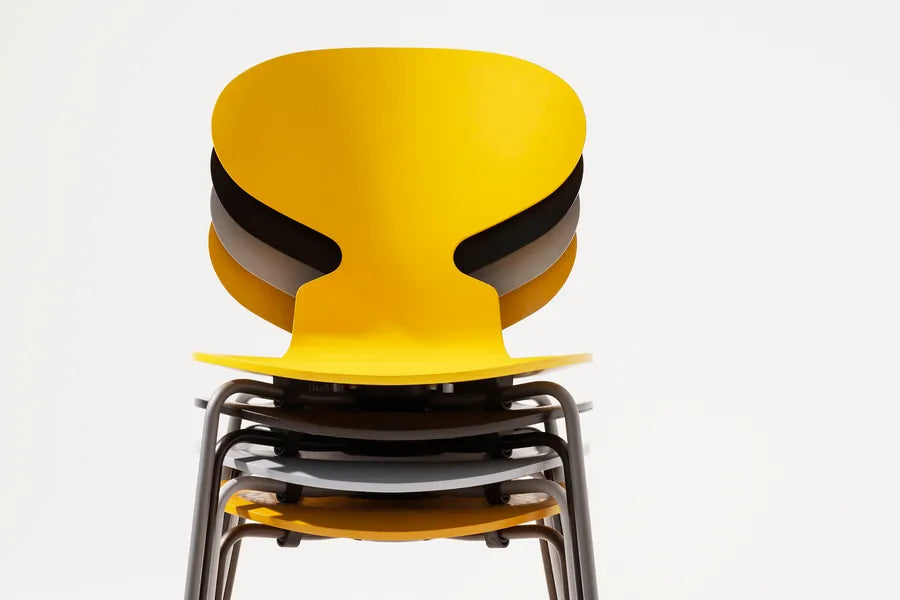 3101 Myren Stol i farvet ask af Arne Jacobsen - 7 - Jacobsen Plus