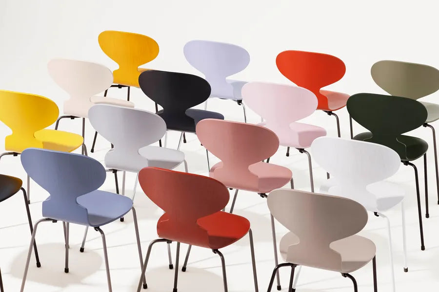 3101 Myren Stol i farvet ask af Arne Jacobsen - 9 - Jacobsen Plus