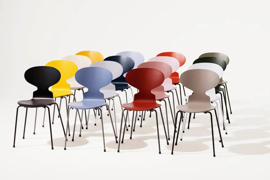 3101 Myren Stol i farvet ask af Arne Jacobsen - 10 - Jacobsen Plus