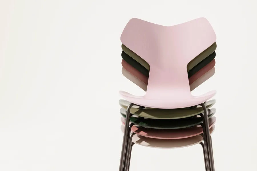 3130 Grand Prix stol i farvet ask af Arne Jacobsen - 8 - Jacobsen Plus