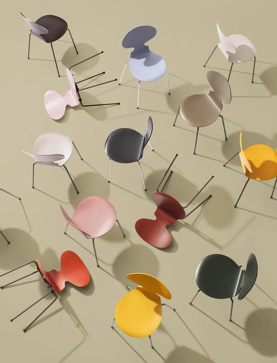 3101 Myren Stol i farvet ask af Arne Jacobsen - 11 - Jacobsen Plus