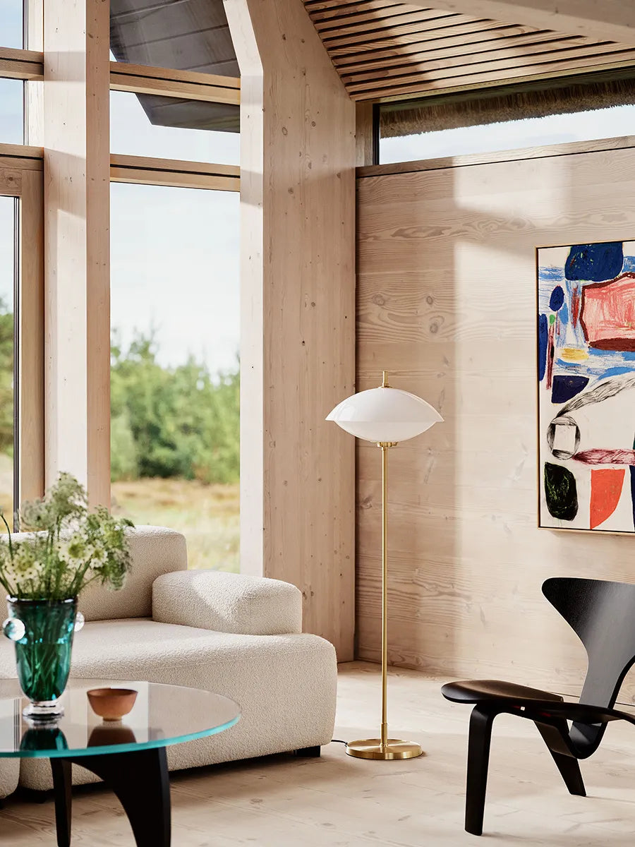 Musling Gulvlampe fra Fritz Hansen