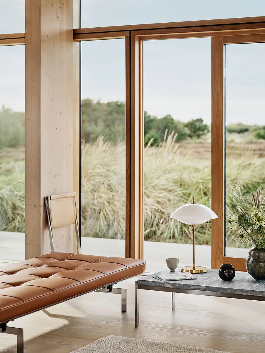 Musling Bordlampe fra Fritz Hansen