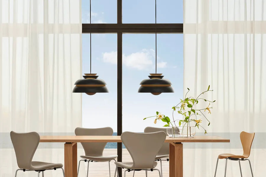 Concert Pendel, Matt Black fra Fritz Hansen - 4 - Jacobsen Plus