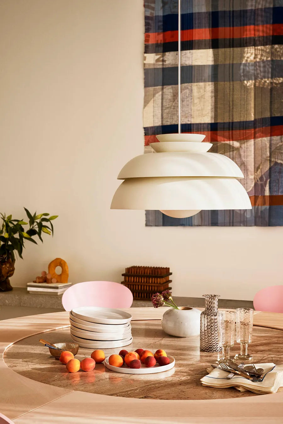 Concert Pendel, White fra Fritz Hansen - 4 - Jacobsen Plus