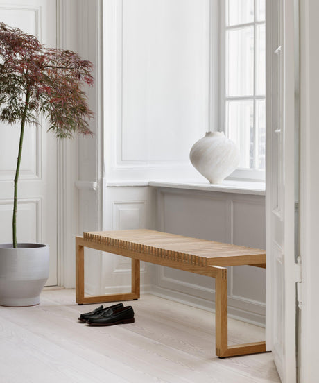 Skagerak Cutter Bænk fra Fritz Hansen - Eg - Jacobsen Plus