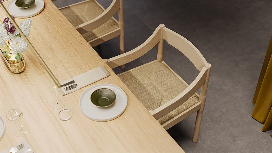 Carimate Stol, bøg fra Fritz Hansen - 3 - Jacobsen Plus