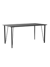 FH3605™ Skrivebord af Arne Jacobsen - Sort ask - sort stel - Jacobsen Plus