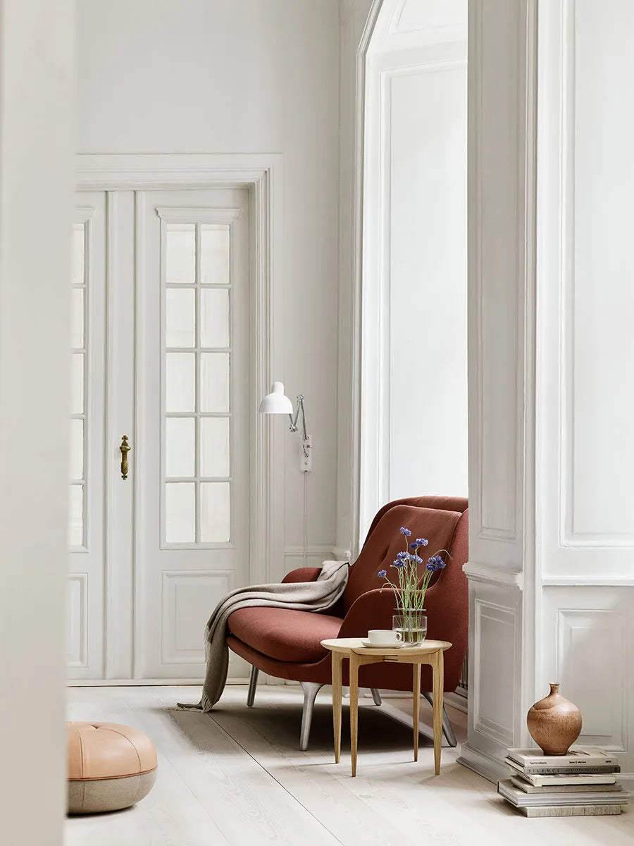 Pouf, small fra Fritz Hansen - 5 - Jacobsen Plus