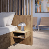 Night Owl Steel Bordlampe, polished steel fra Fritz Hansen - 4 - Jacobsen Plus