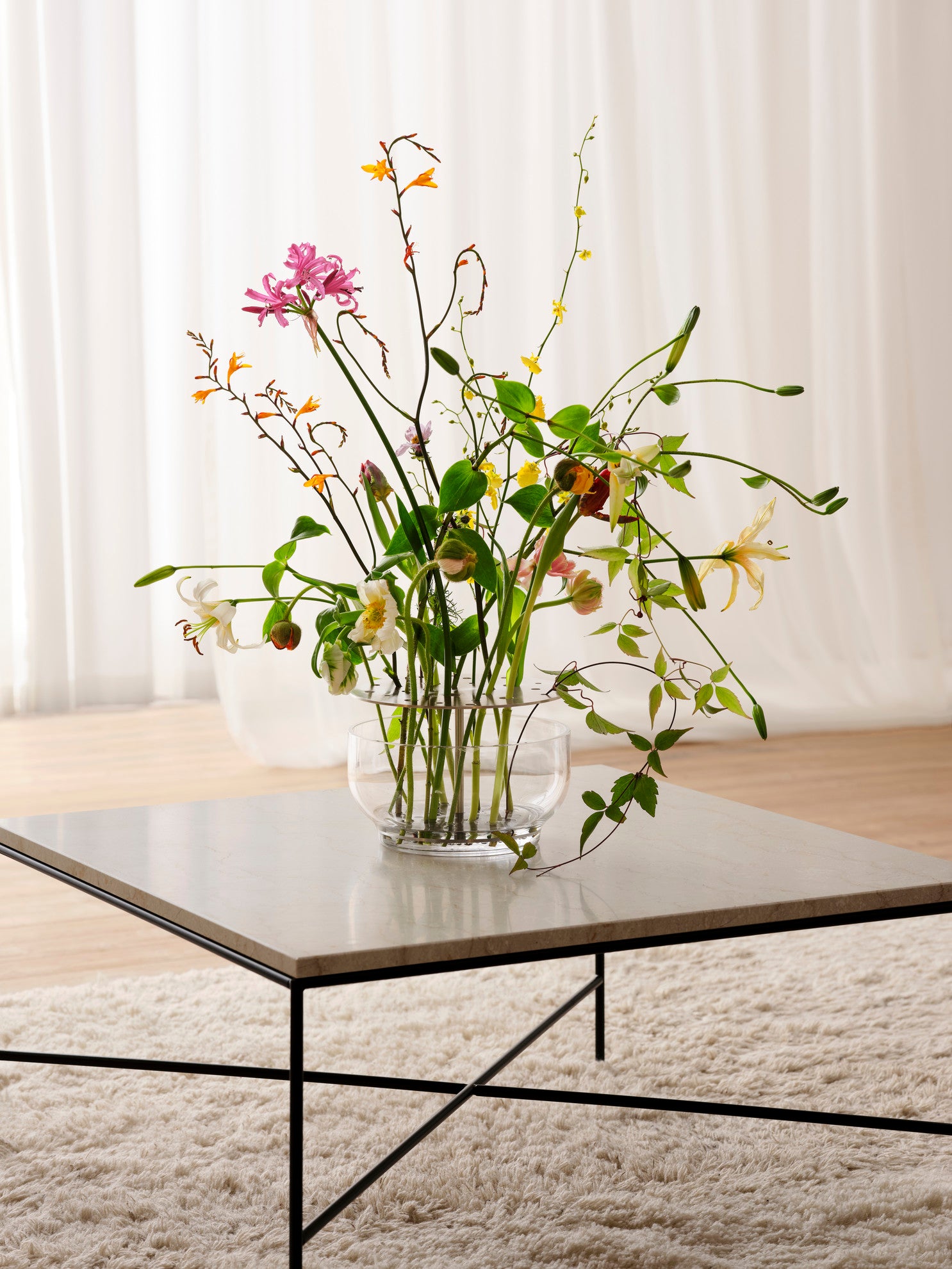 Planner Sofabord 100x100 fra Fritz Hansen