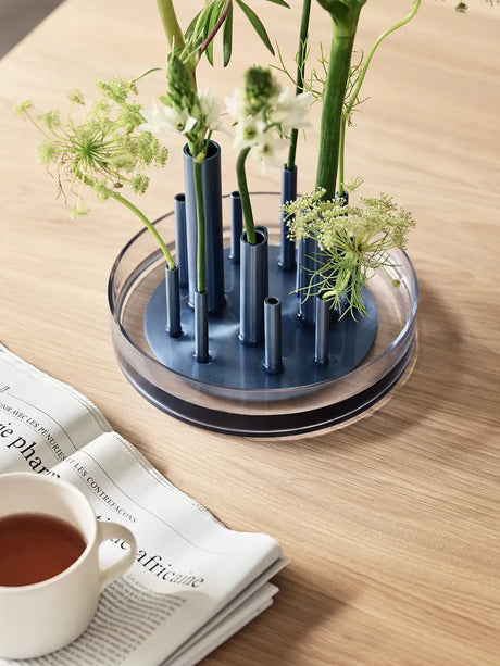 Ikeru Low Vase, dusk blue af Jaime Hayon - 3 - Jacobsen Plus