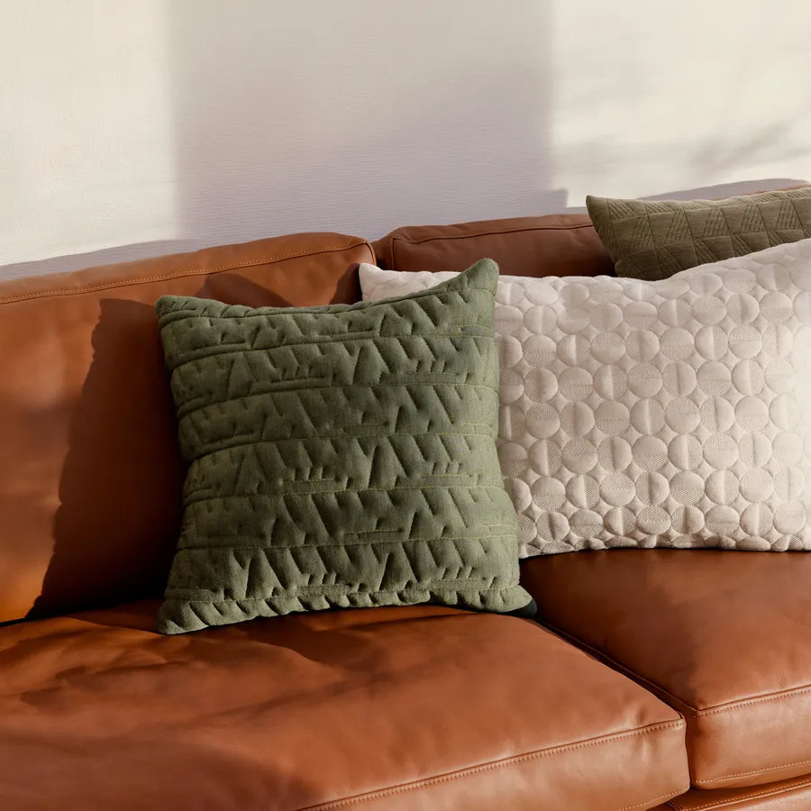 Tassel Pude 45x45 i pale green af Arne Jacobsen