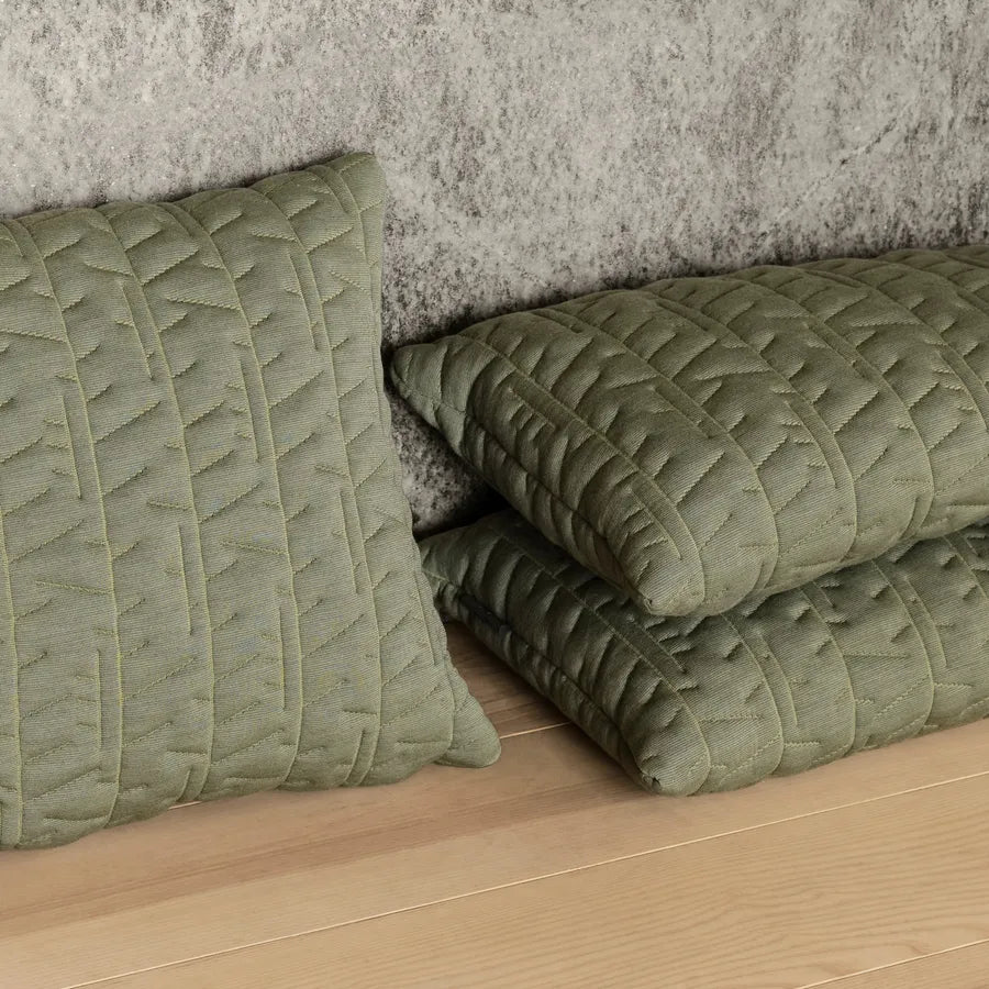 Tassel Pude 45x45 i pale green af Arne Jacobsen