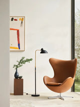 Kaiser Idell Gulvlampe fra Fritz Hansen - 2 - Jacobsen Plus