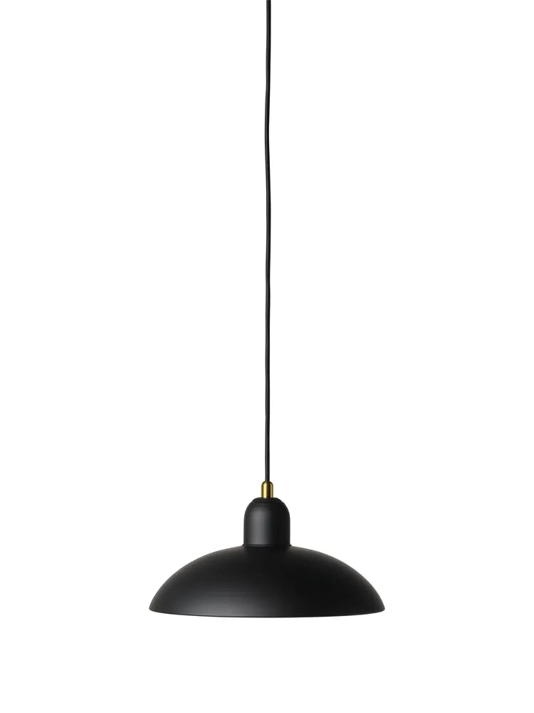 Kaiser Idell Pendel fra Fritz Hansen - Matsort m-messing - Jacobsen Plus