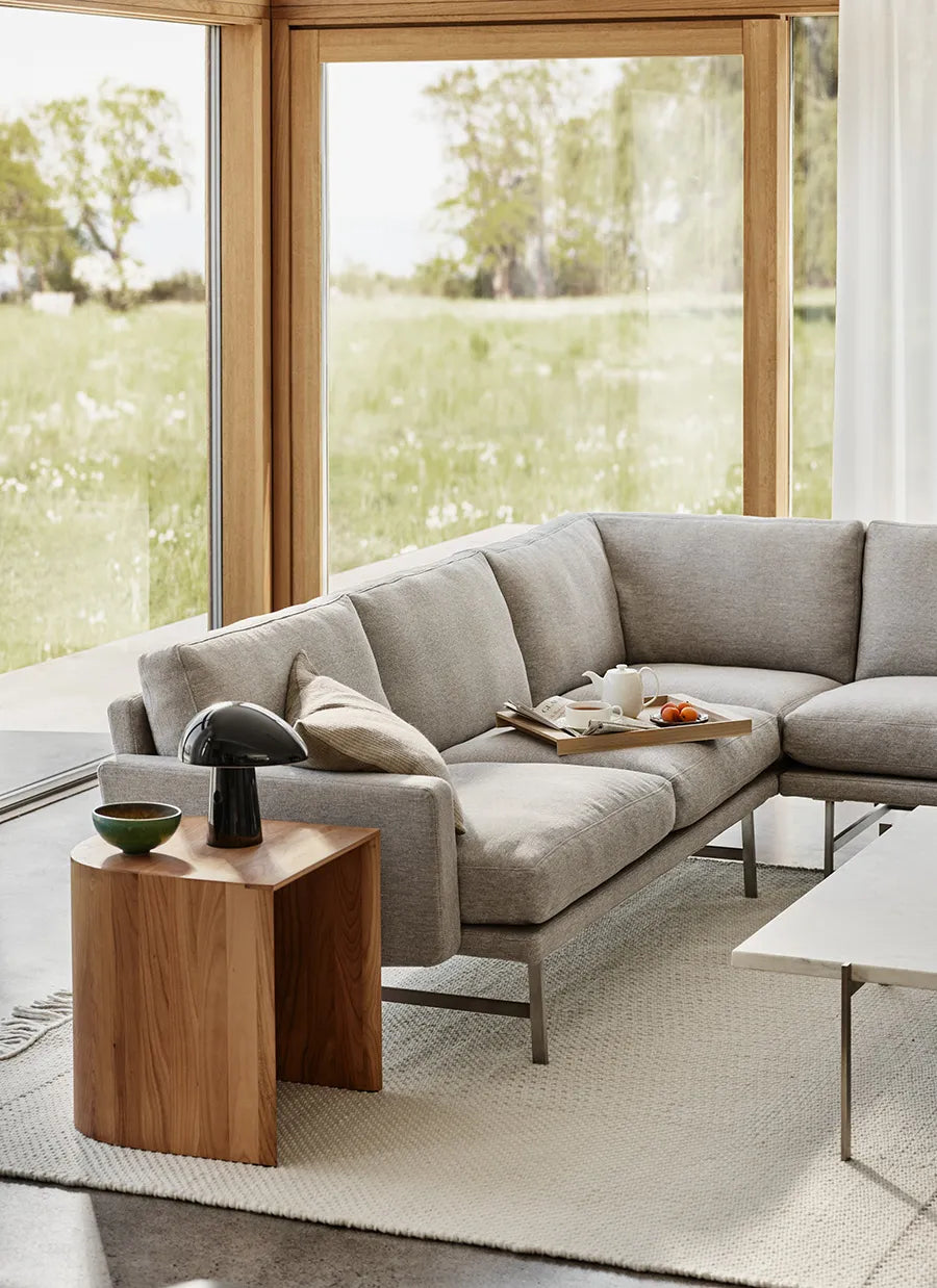 Lissoni PL117S Hjørnesofa, Clay 012 fra Fritz Hansen