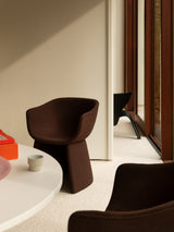 Fritz Hansen - Monolit spisebordsstol m. lave armlæn - 2 - Jacobsen Plus
