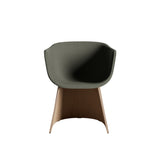 Fritz Hansen - Monolit spisebordsstol m. finér base - 2 - Jacobsen Plus