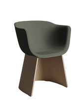 Fritz Hansen - Monolit spisebordsstol m. finér base - 1 - Jacobsen Plus