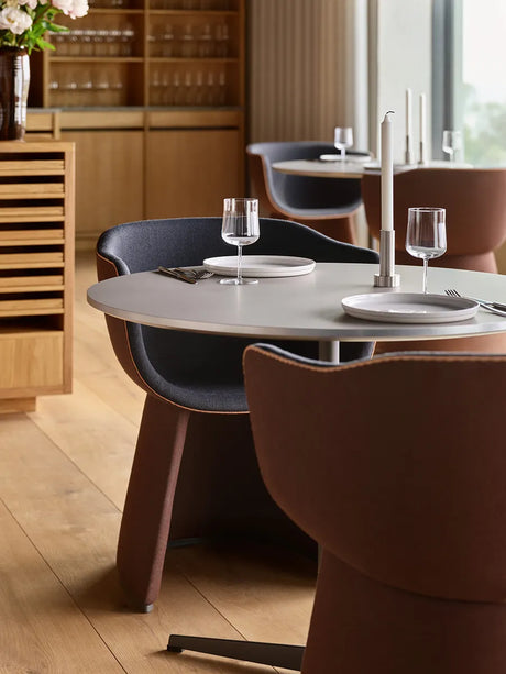 Monolit Dining Chair m. Keder fra Fritz Hansen - Vidar 222 - Jacobsen Plus