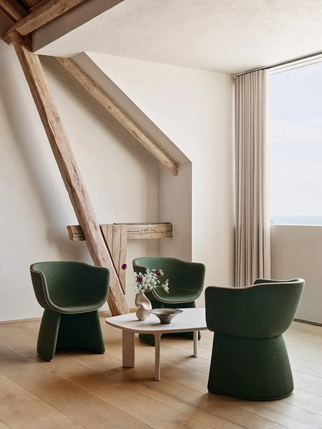 Monolit Lounge Chair m. Keder fra Fritz Hansen - Vidar 972 - Jacobsen Plus